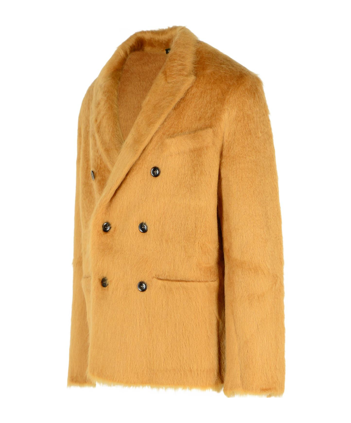 Tom Ford Cashmere Blend Sweater Button Detailing In Brown