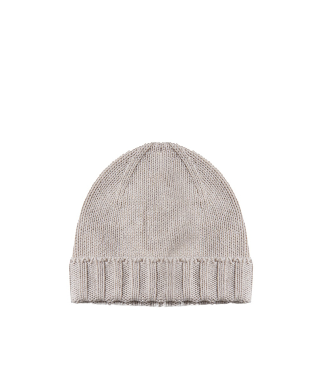 Giuliano Galiano Ribbed Cuff Beanie Hat In Brown