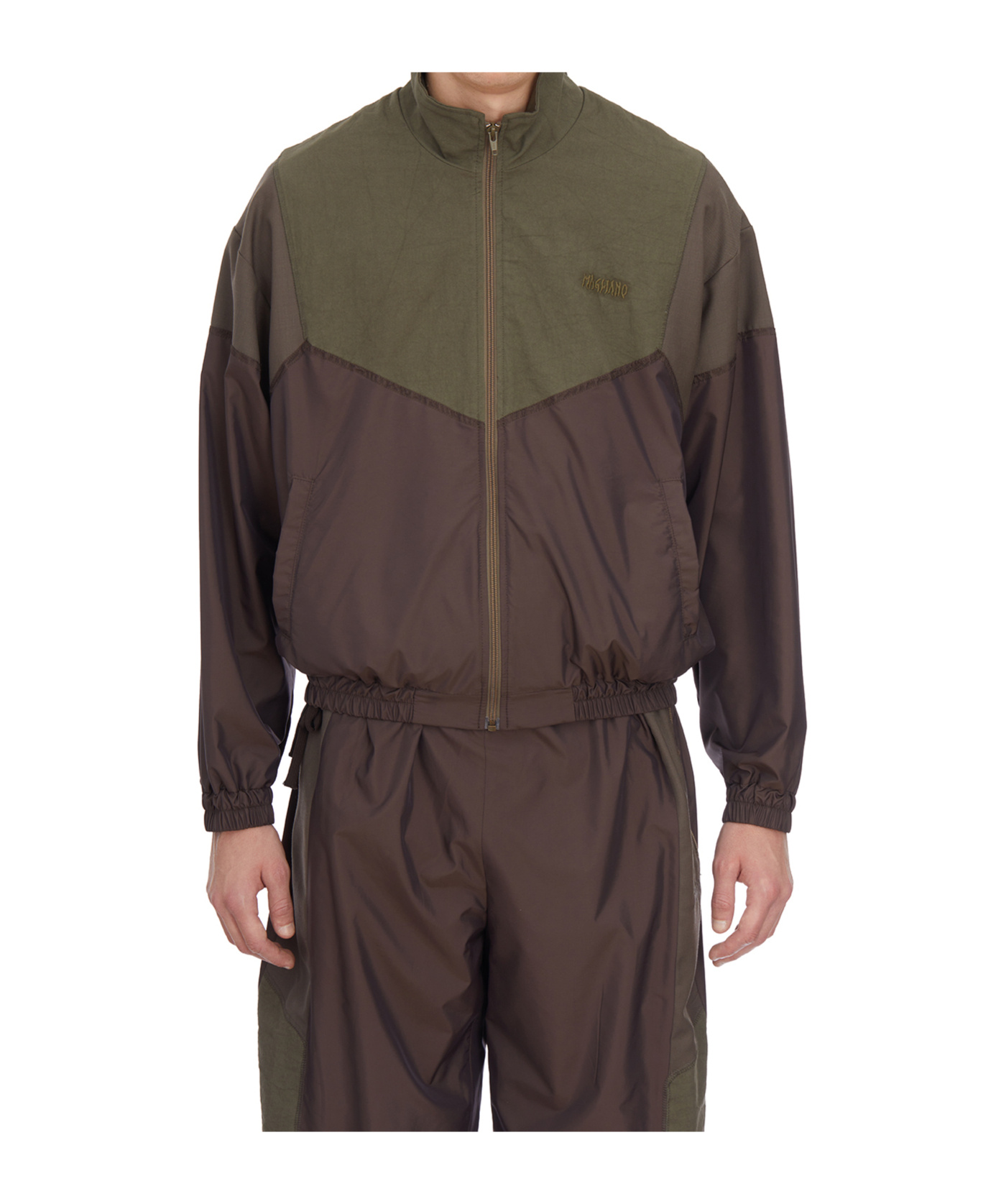 Magliano Long-sleeved Casual Jacket In Brown