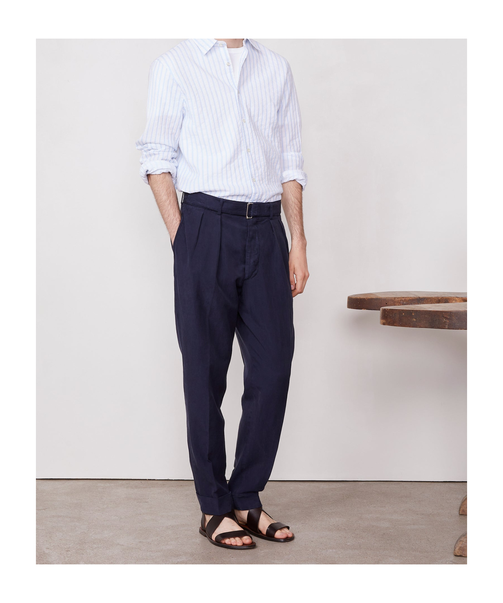 OFFICINE GENERALE HUGO TROUSERS