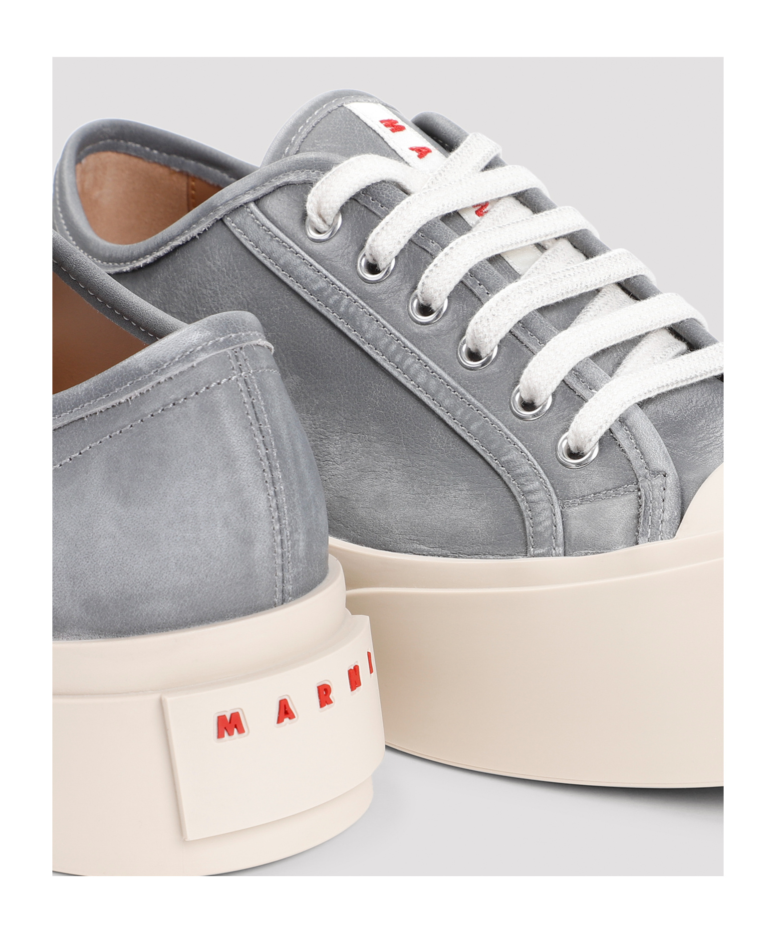 Shop Marni Pablo Sneakers In White