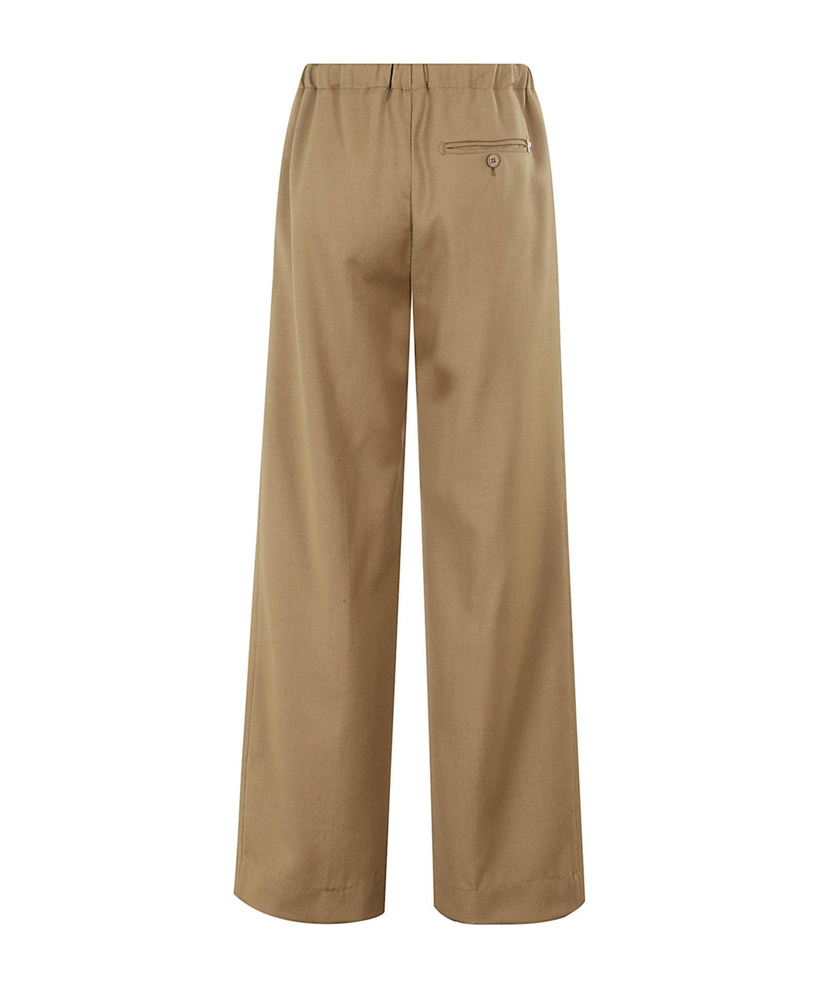 Dondup Pleated Front Lounge Pants In Brown