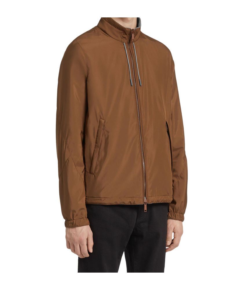 Zegna Reversible Zip-up Sport Jacket