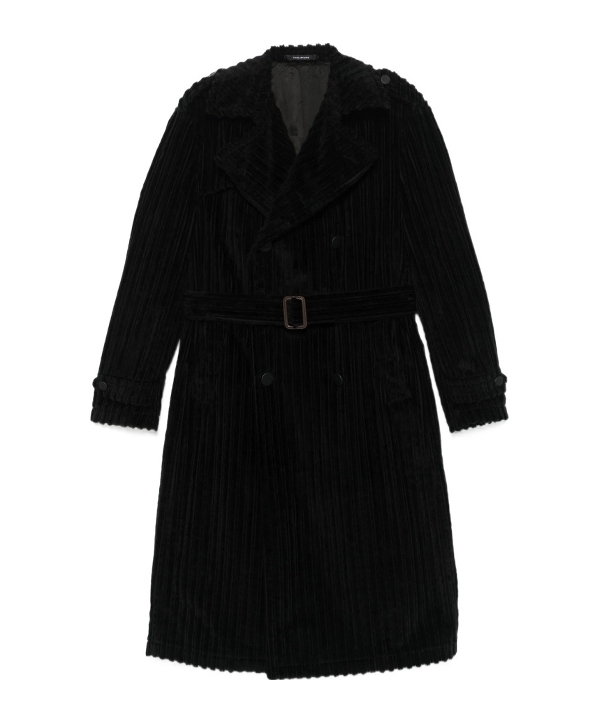 Shop Tagliatore Long Sleeve Coat