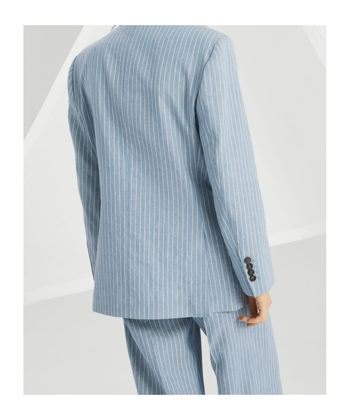 Brunello Cucinelli Monili-detail Twill Blazer