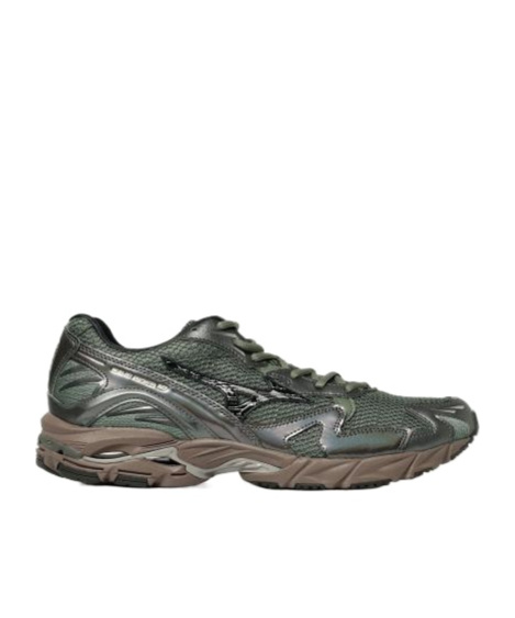 Mizuno Wave Rider 10 Lace-up Sneakers In Black
