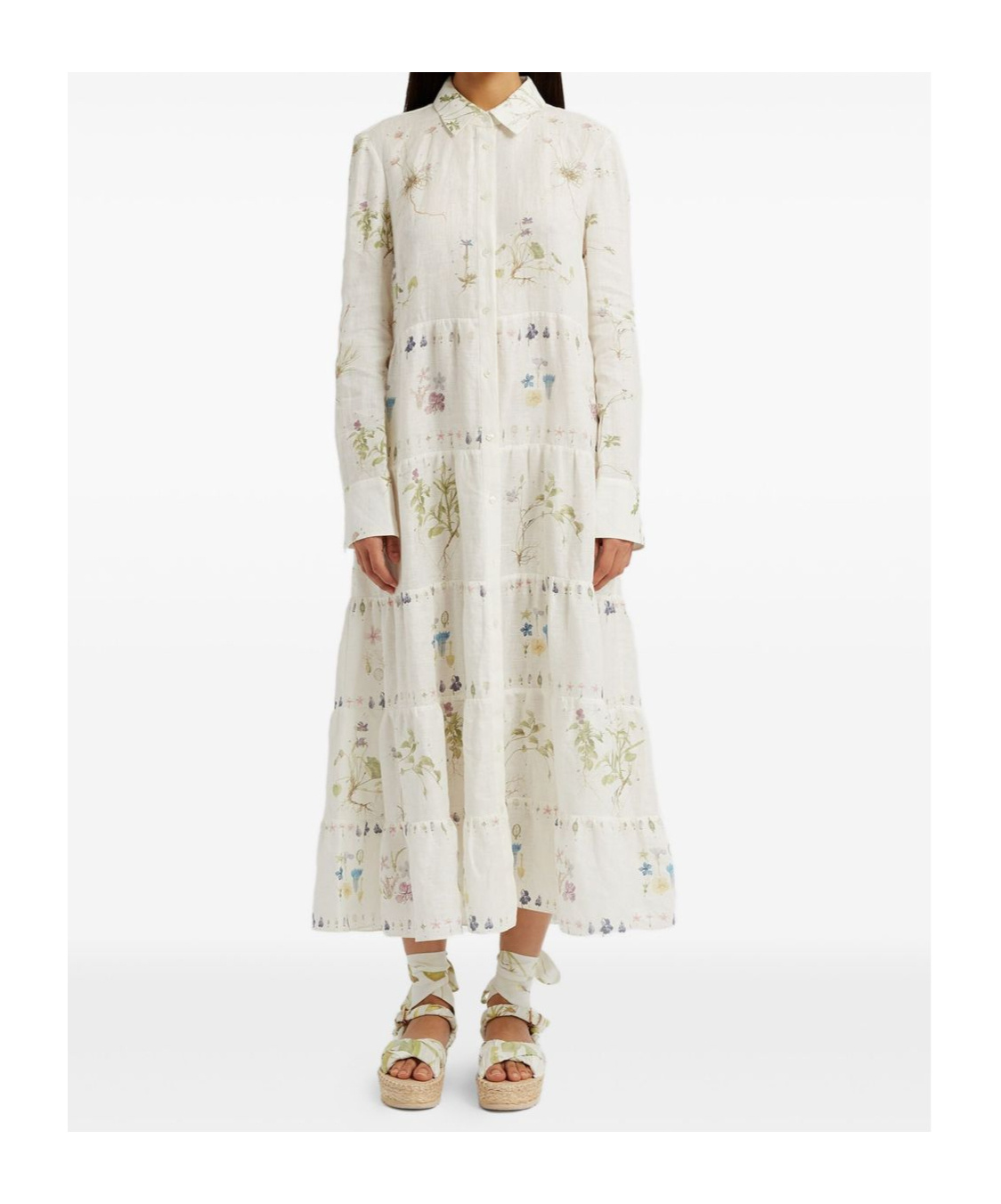 ERDEM LONG SLEEVE DRESS 