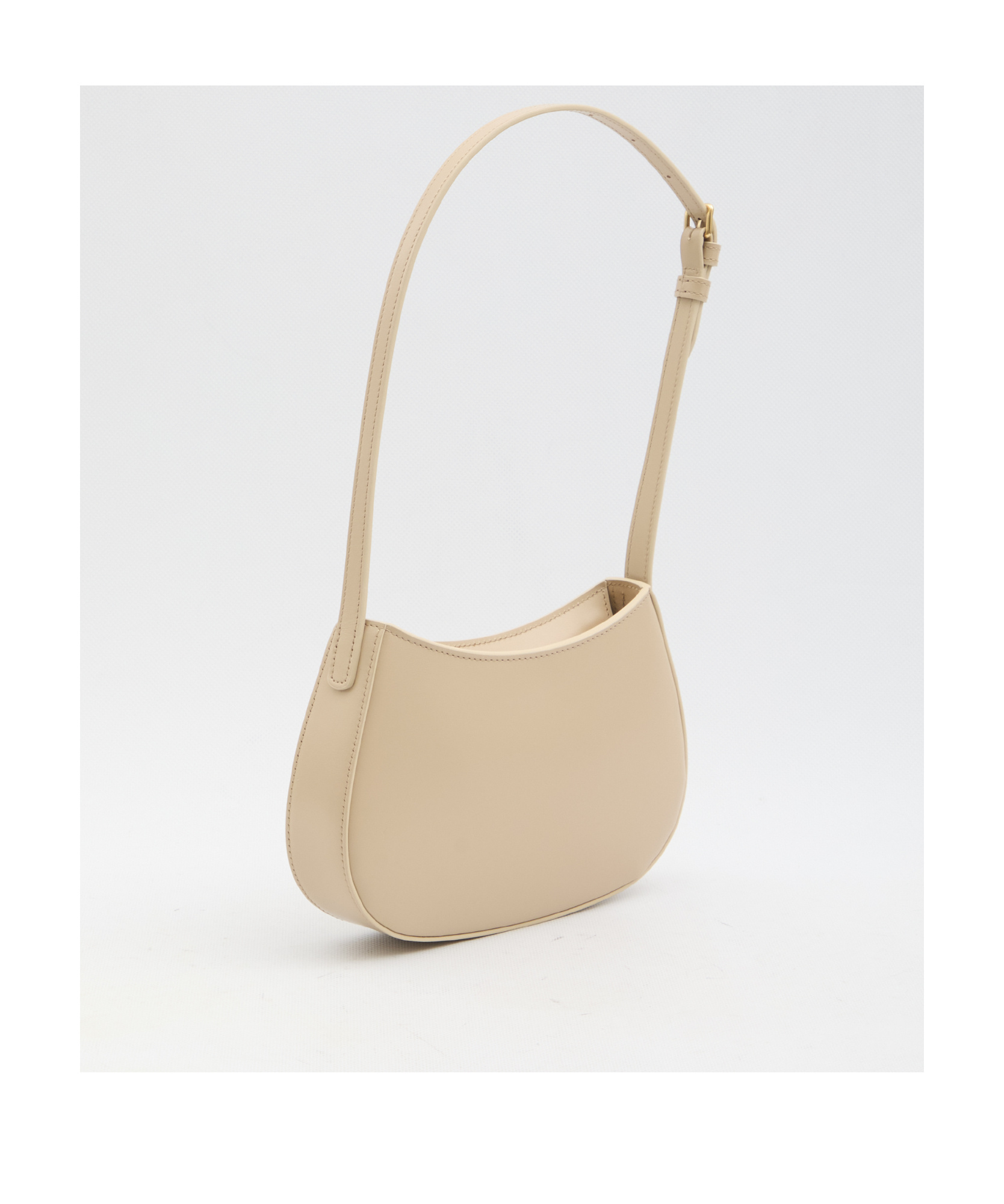 Celine Medium Tilly Shoulder Bag In Nude