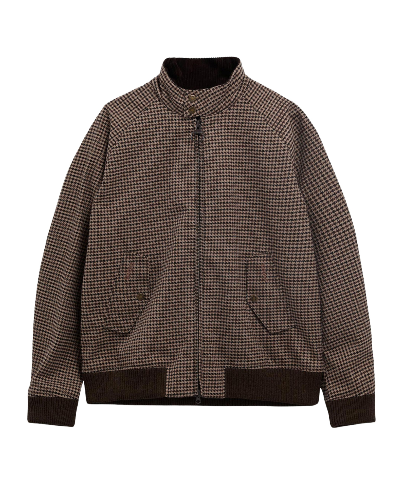 Barbour Baracuta X Porton Waterproof Waxed Jacket In Brown