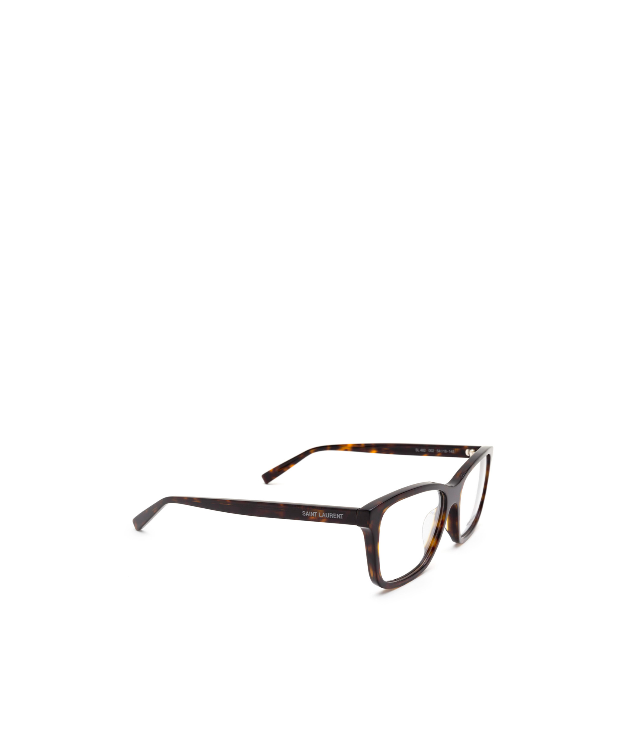 Saint Laurent Square Frame Glasses In Black