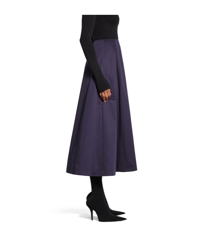 Balenciaga Trumpet Skirt In Black