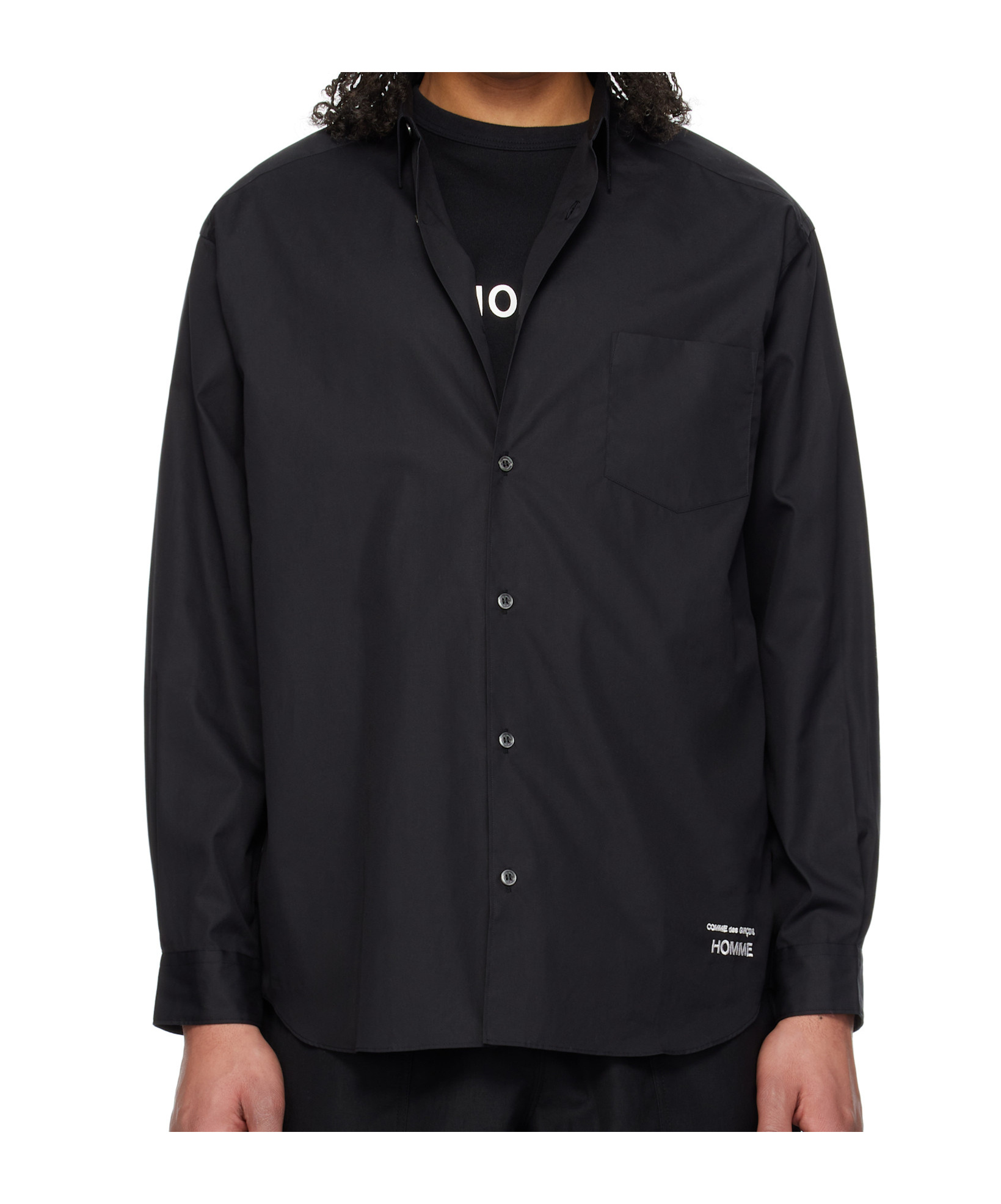 Comme Des Garçons Cotton Broad Shirt