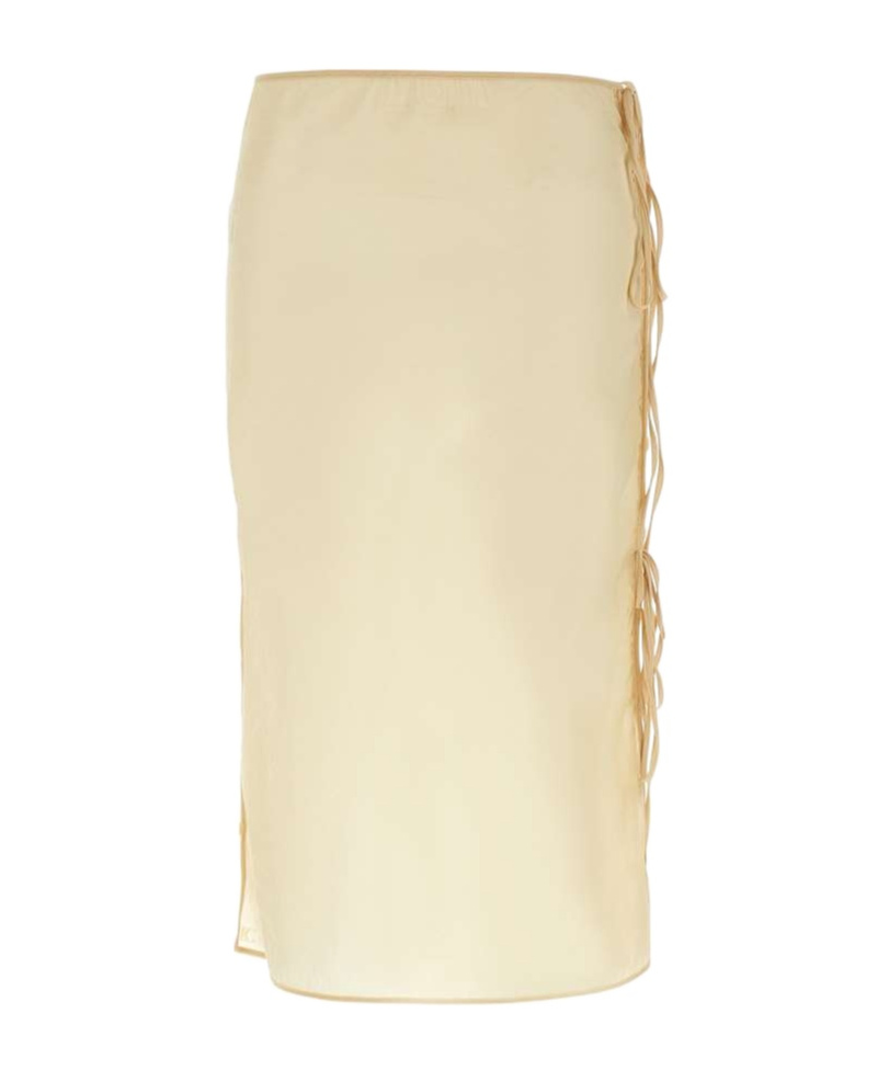 LOW CLASSIC SEE TROUGH BUTTON LOOP SKIRT
