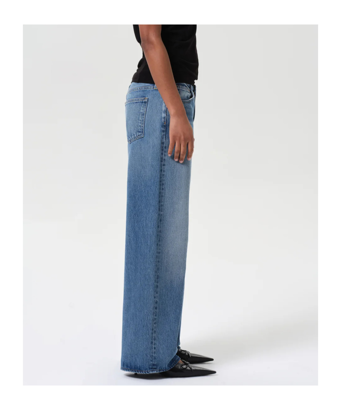 Agolde Cotton Jeans In Blue