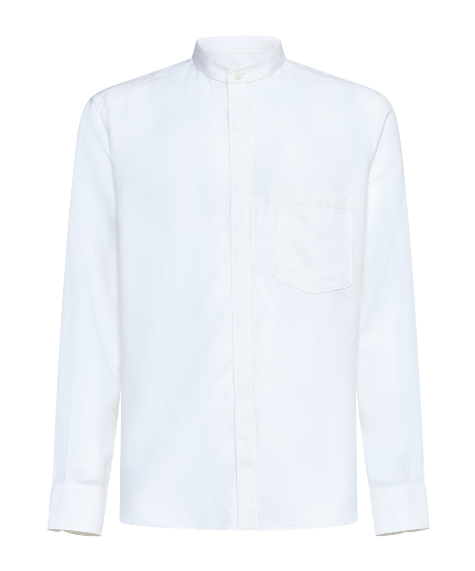 Shop Zegna Round-neck Shirt In White