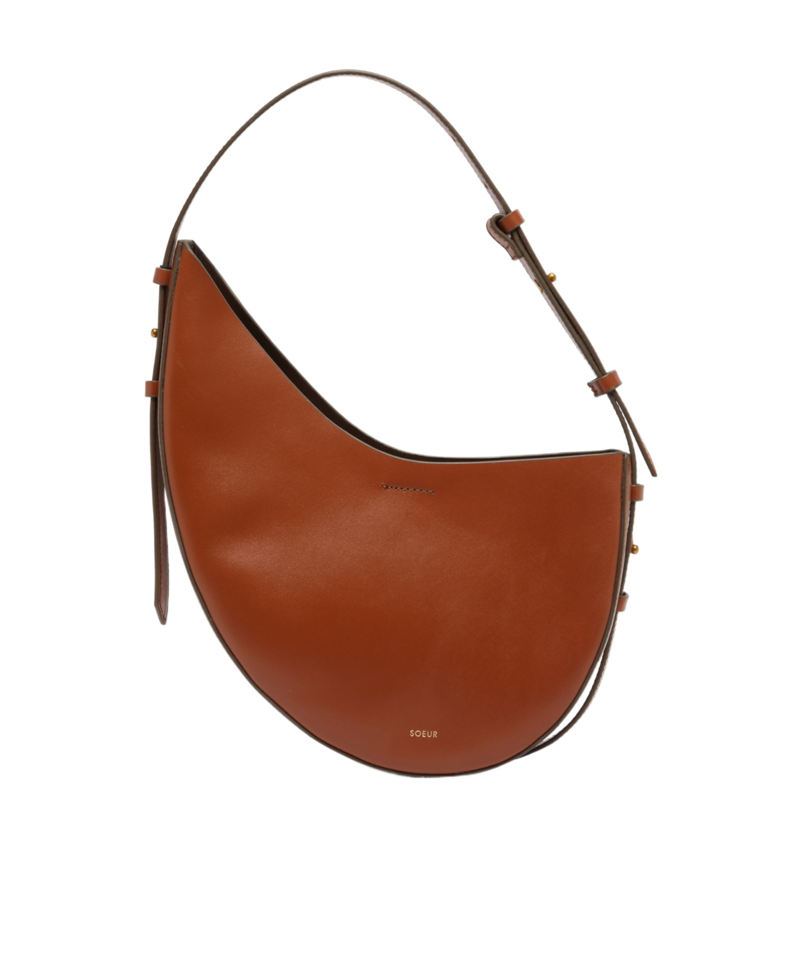 Soeur Adjustable Shoulder Bag In Natural Color