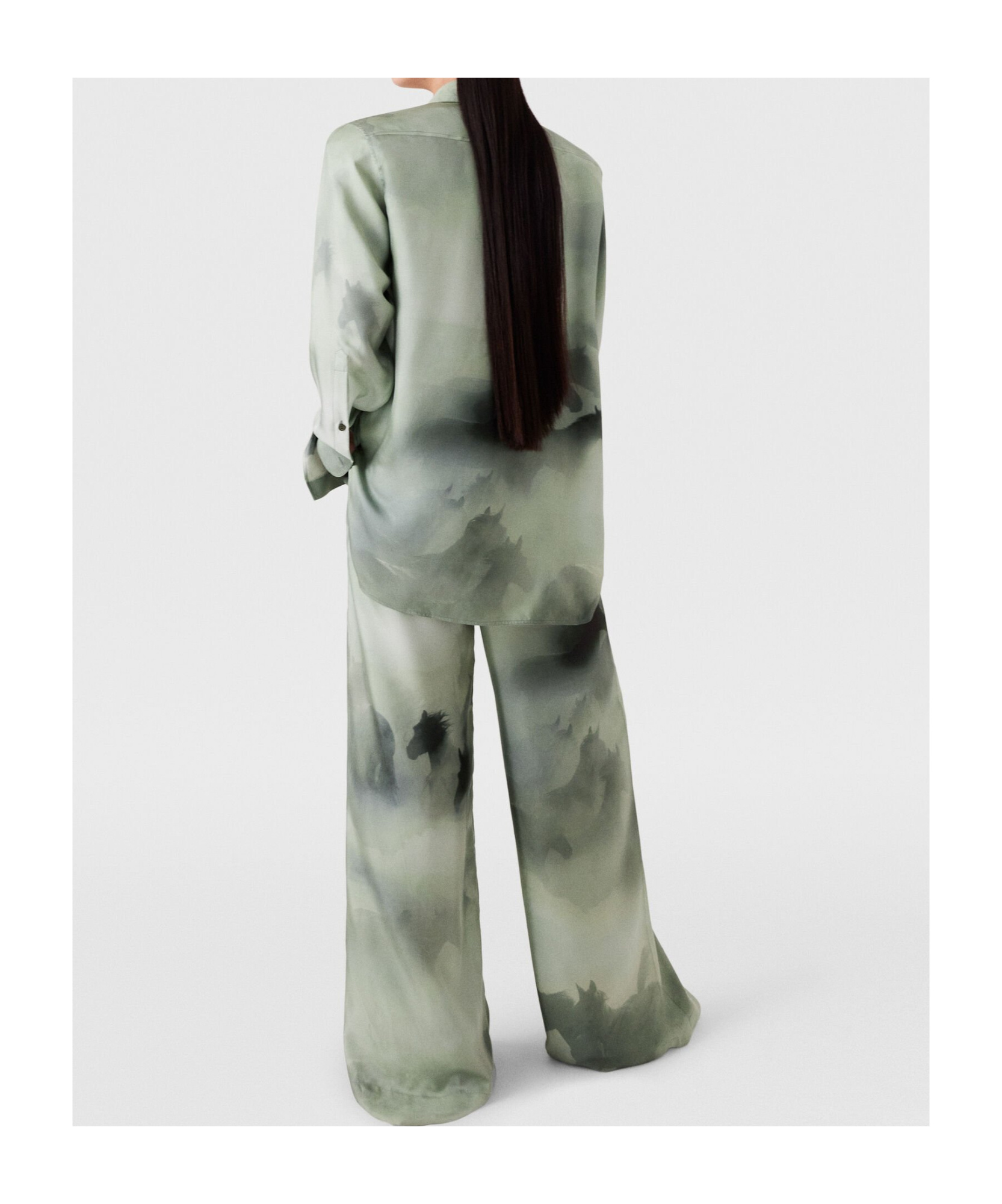 Stella Mccartney Drawstring Trousers In Green