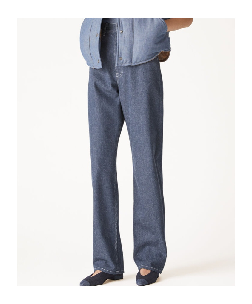 Loro Piana Belt-loop Jeans In Blue