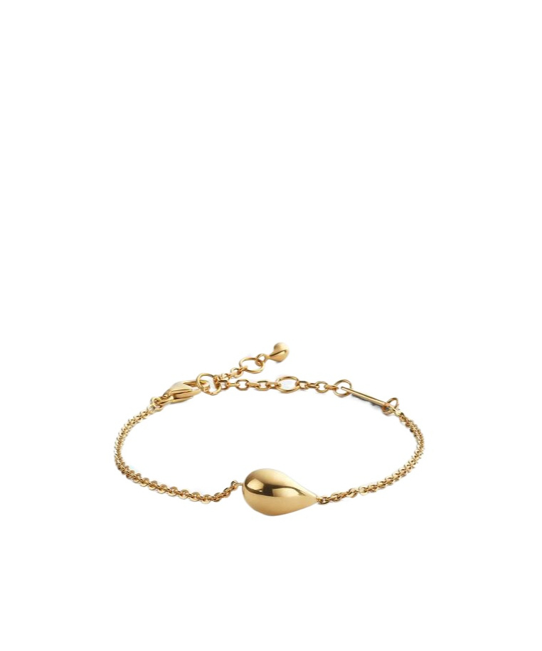 Bottega Veneta Drop Bracelet In Gold
