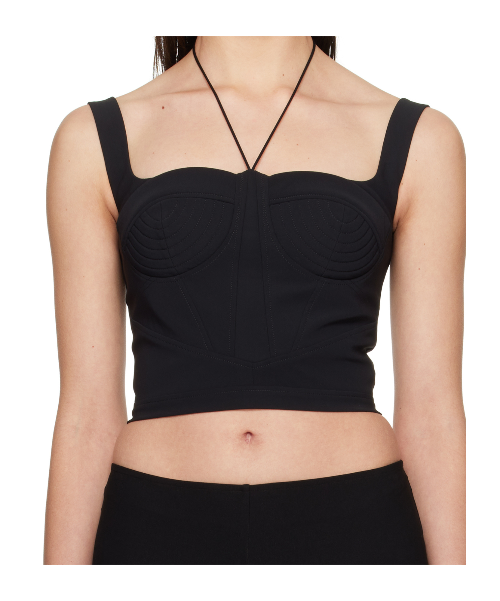 Shop Nensi Dojaka Shaped Top In Nude