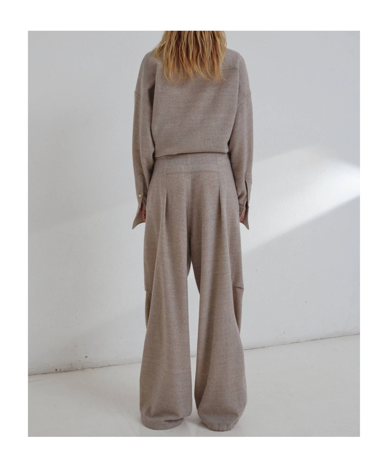 Darkpark Pleat Detail Track Pants In Gray