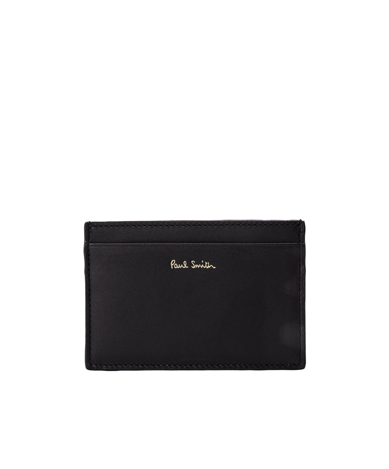 Paul Smith Leather Card Holder In Black
