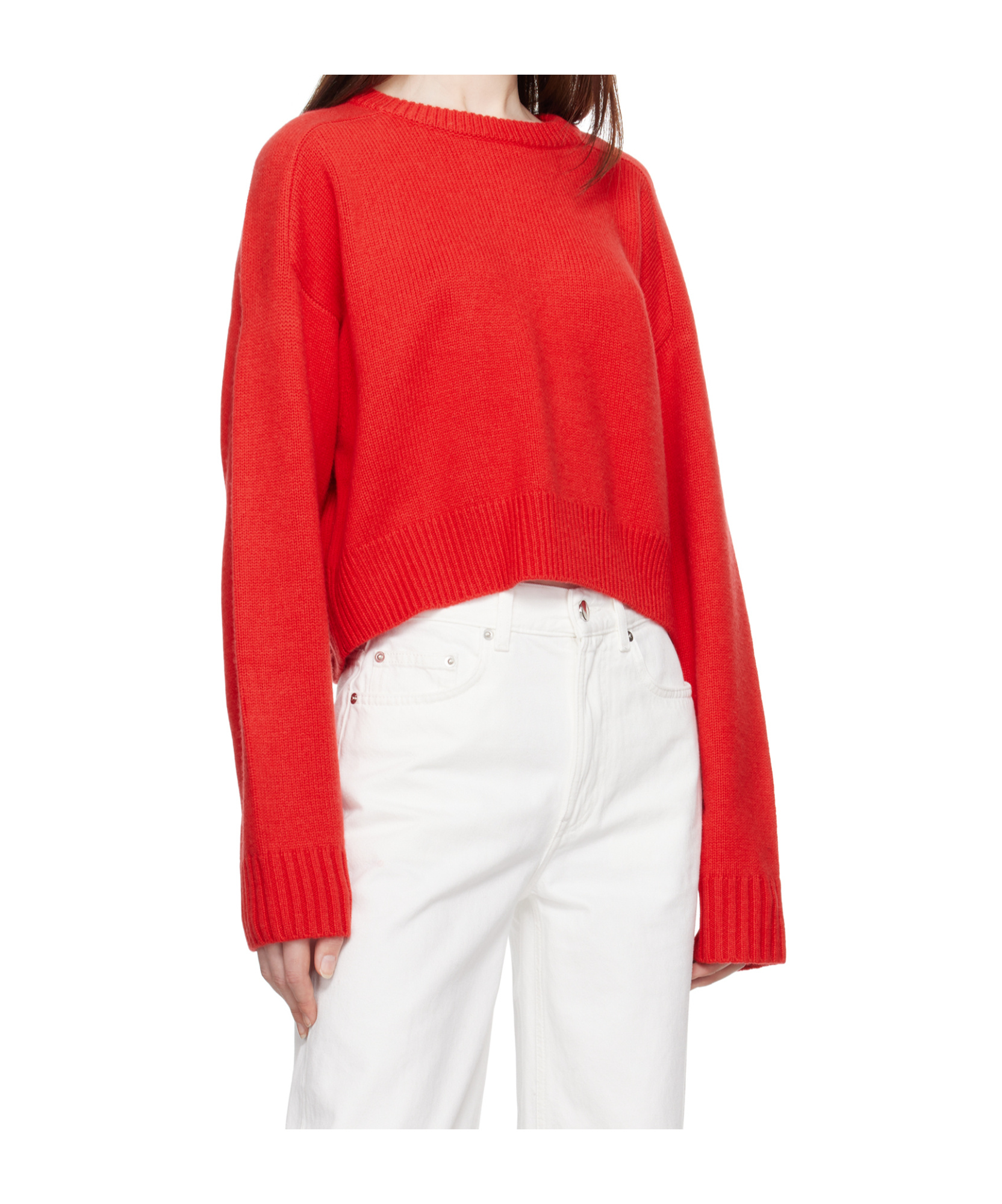 LOULOU STUDIO LONG SLEEVE SWEATER