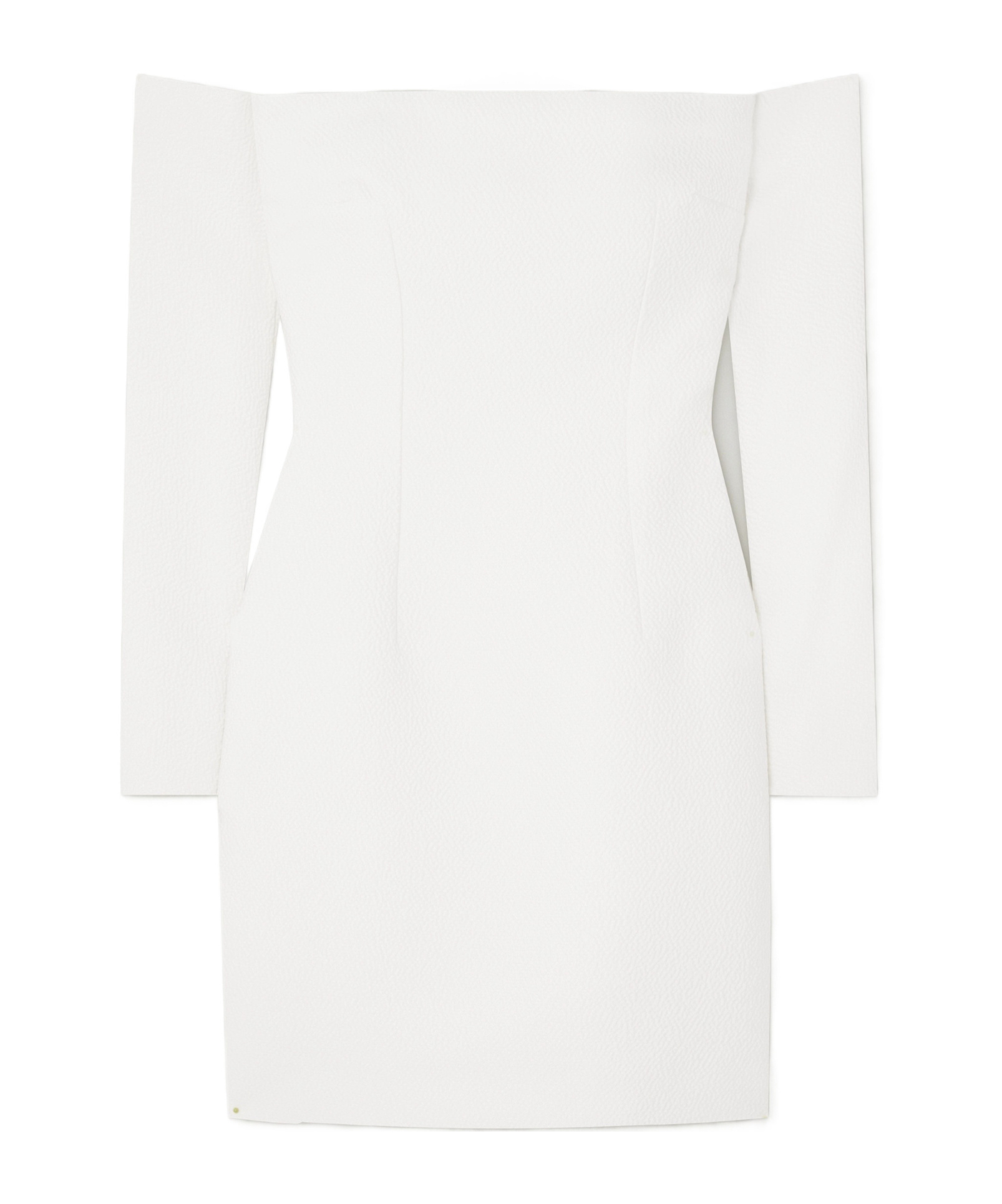 Emilia Wickstead Elegant Off-the-shoulder Dress In White