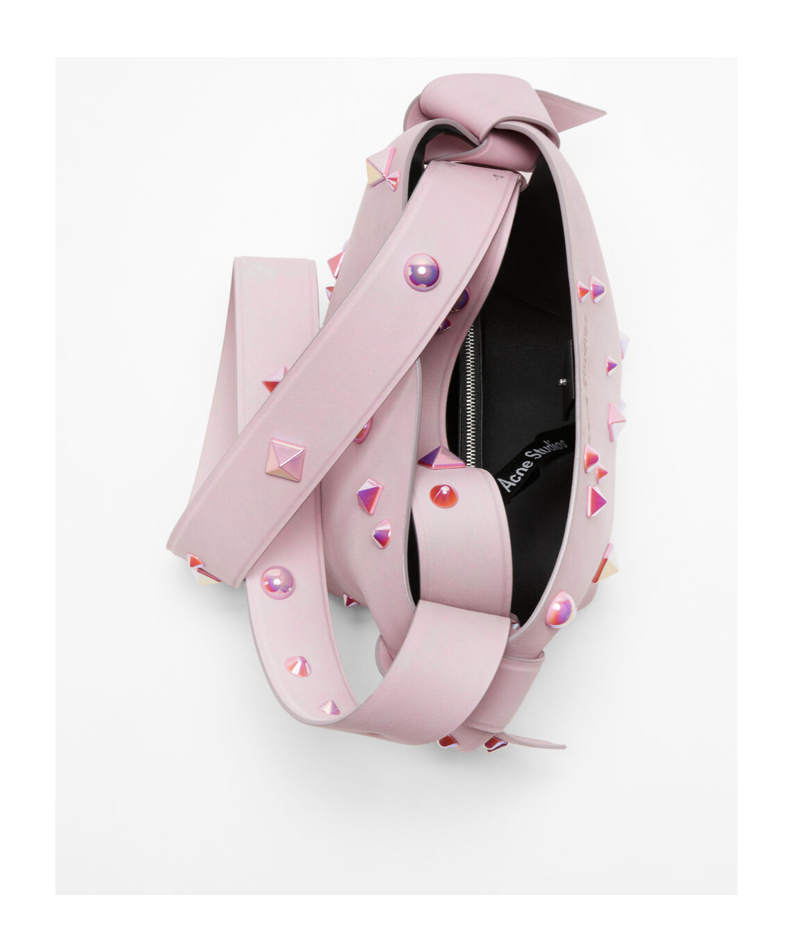 Acne Studios Musubi Mini Shoulder Bag In Pink