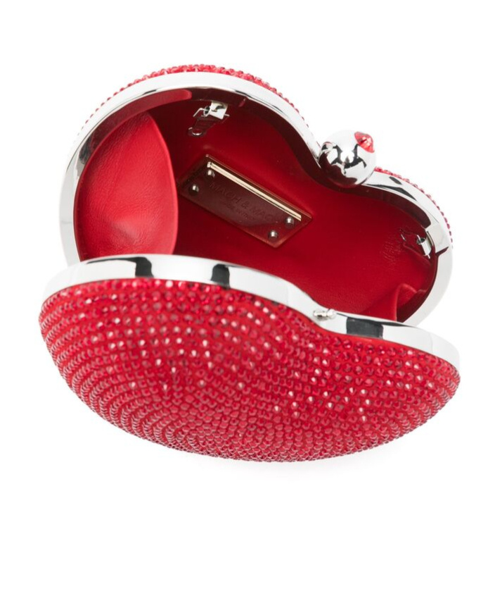 Machmach Chain Clutch In Red