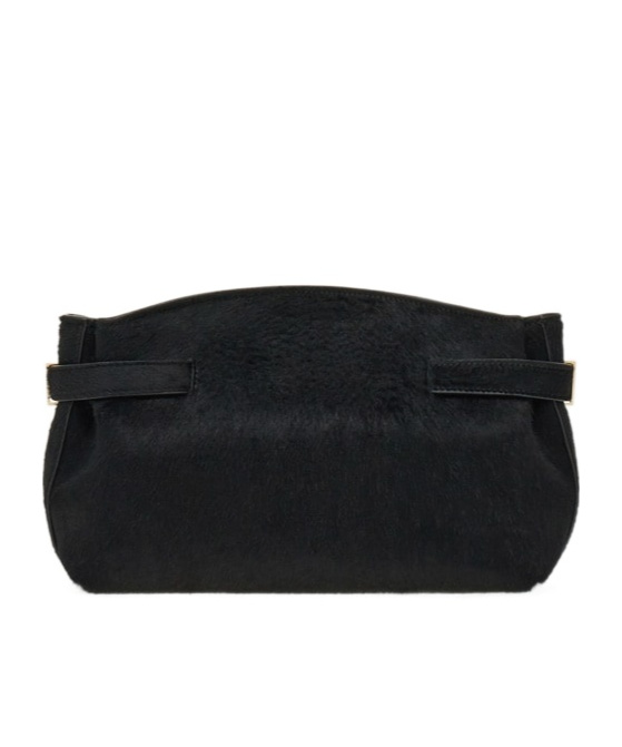 Ferragamo Black Hug Soft Xs Crossbody Bag In Black