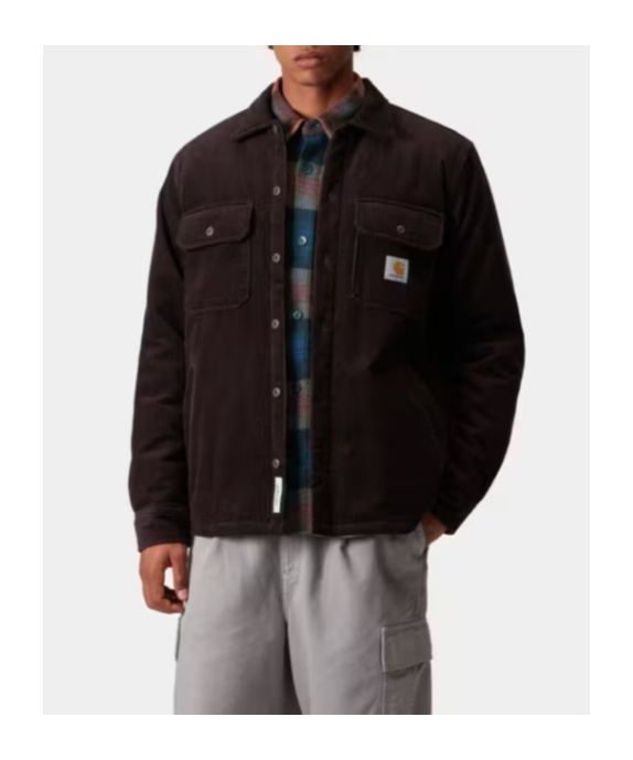 Carhartt Whitsome Shirt Jac In Brown