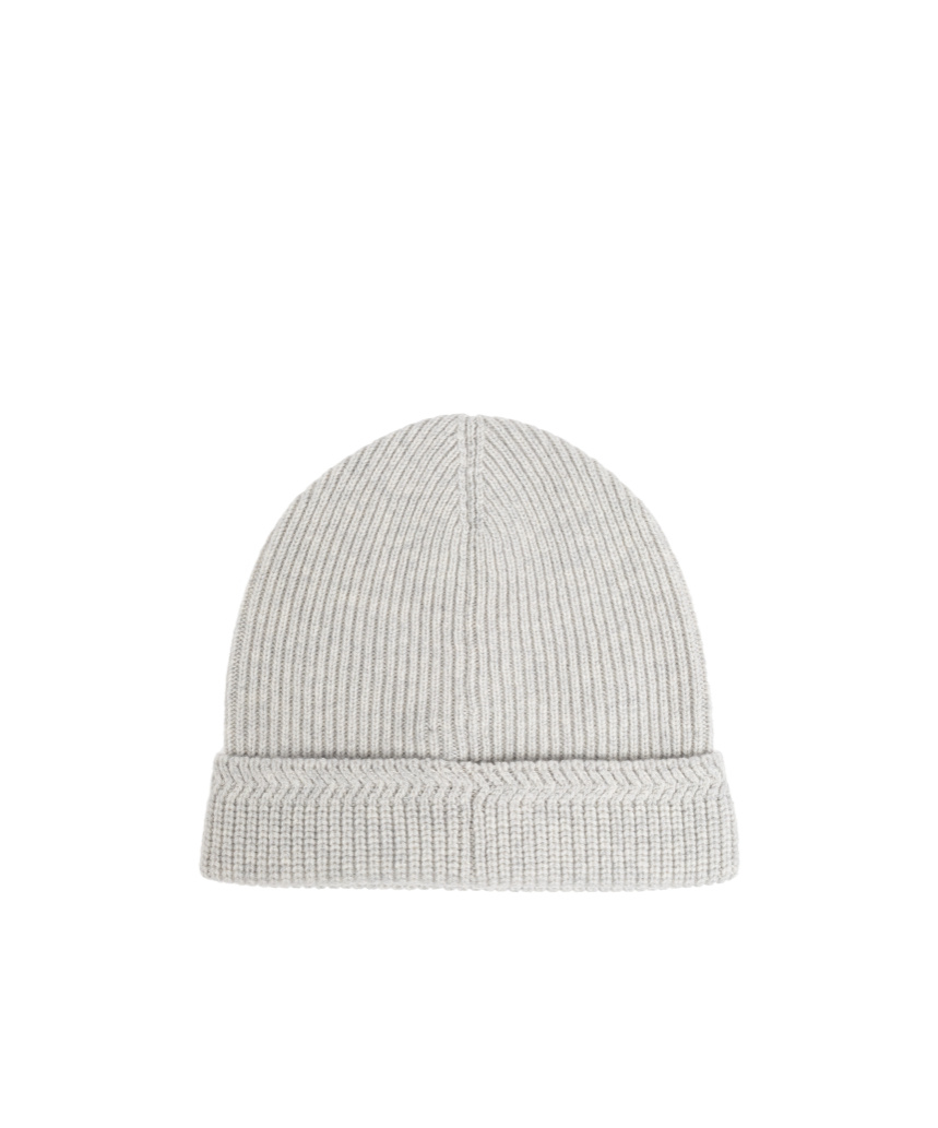 Tom Ford Logo Wool Hat In White