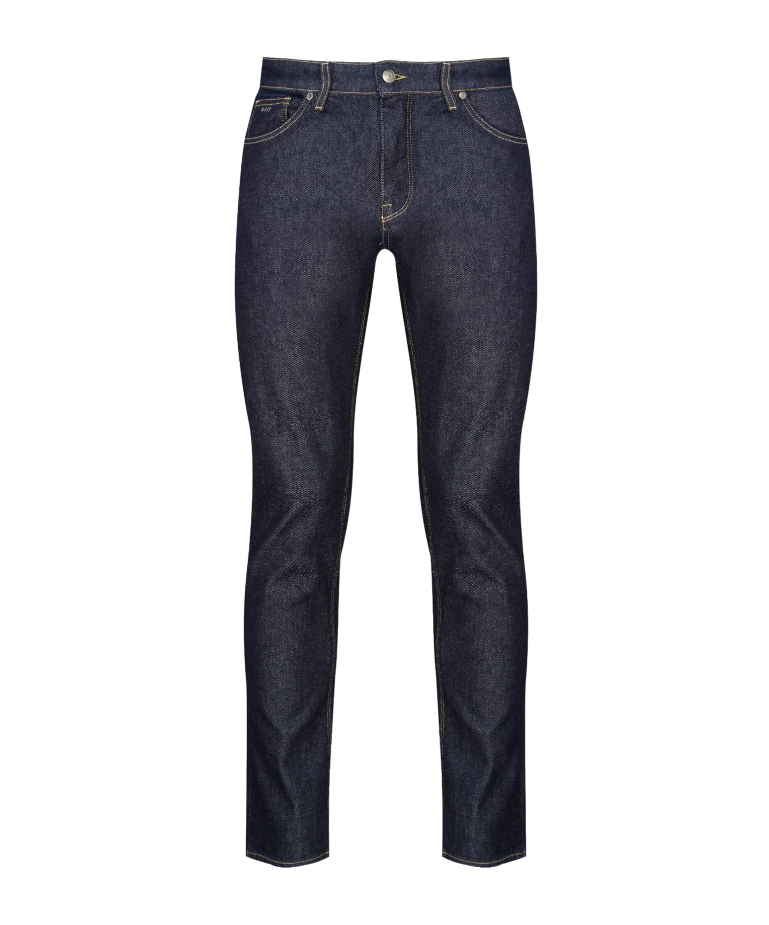 Hugo Boss Straightleg Jeans In Black