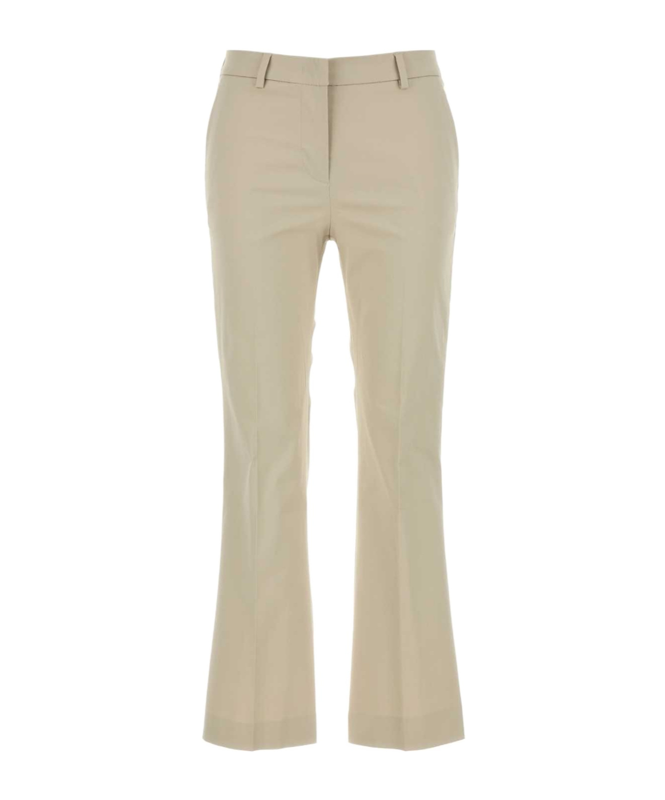 Pt Torino Belt Loops Slacks In Nude