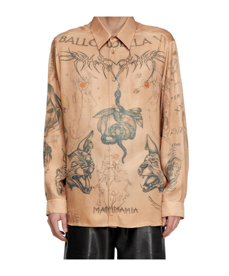 DIESEL X DAMIANO DAVID S-SIMPLY SHIRT