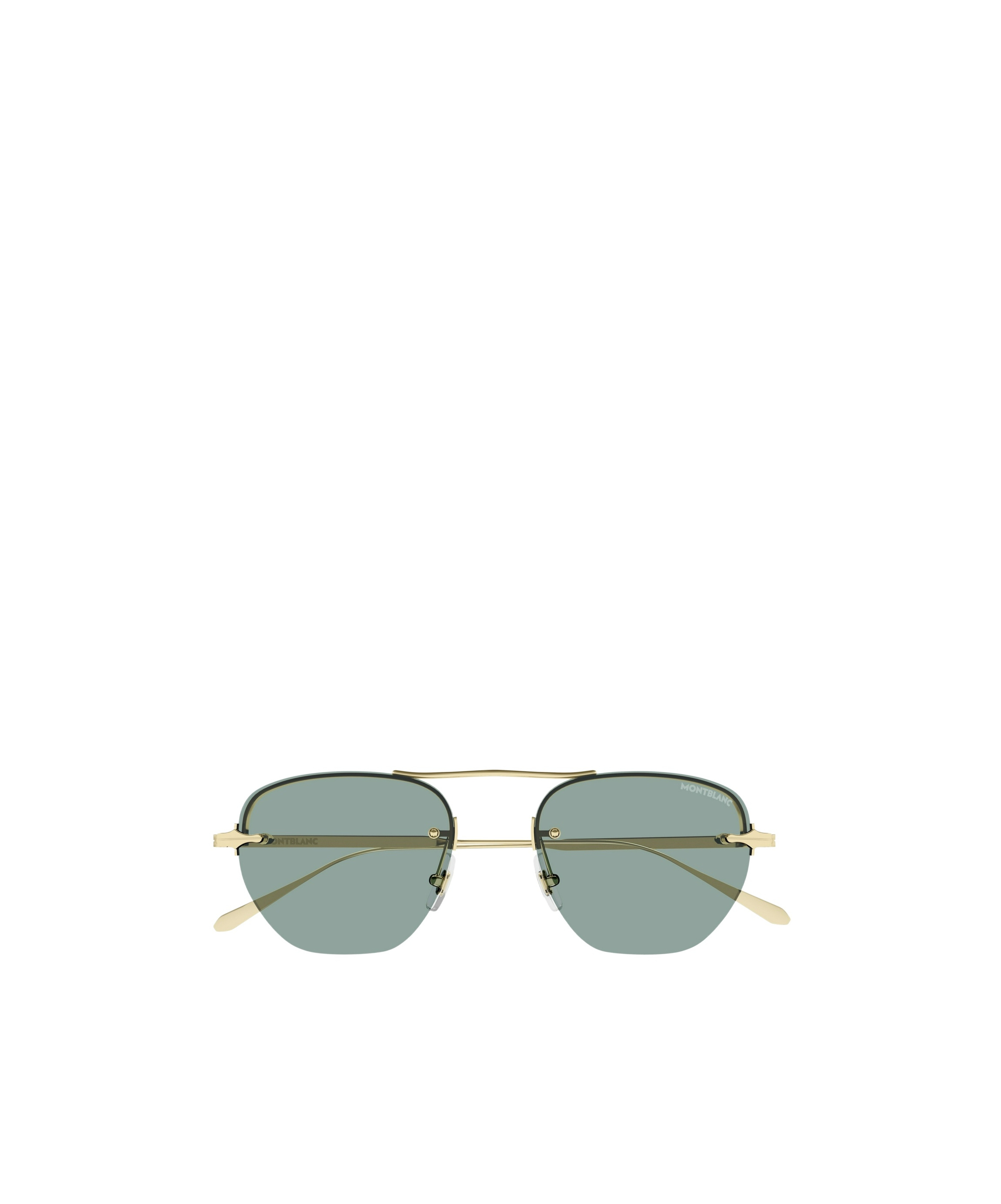 Montblanc Geometric Frame Sunglasses