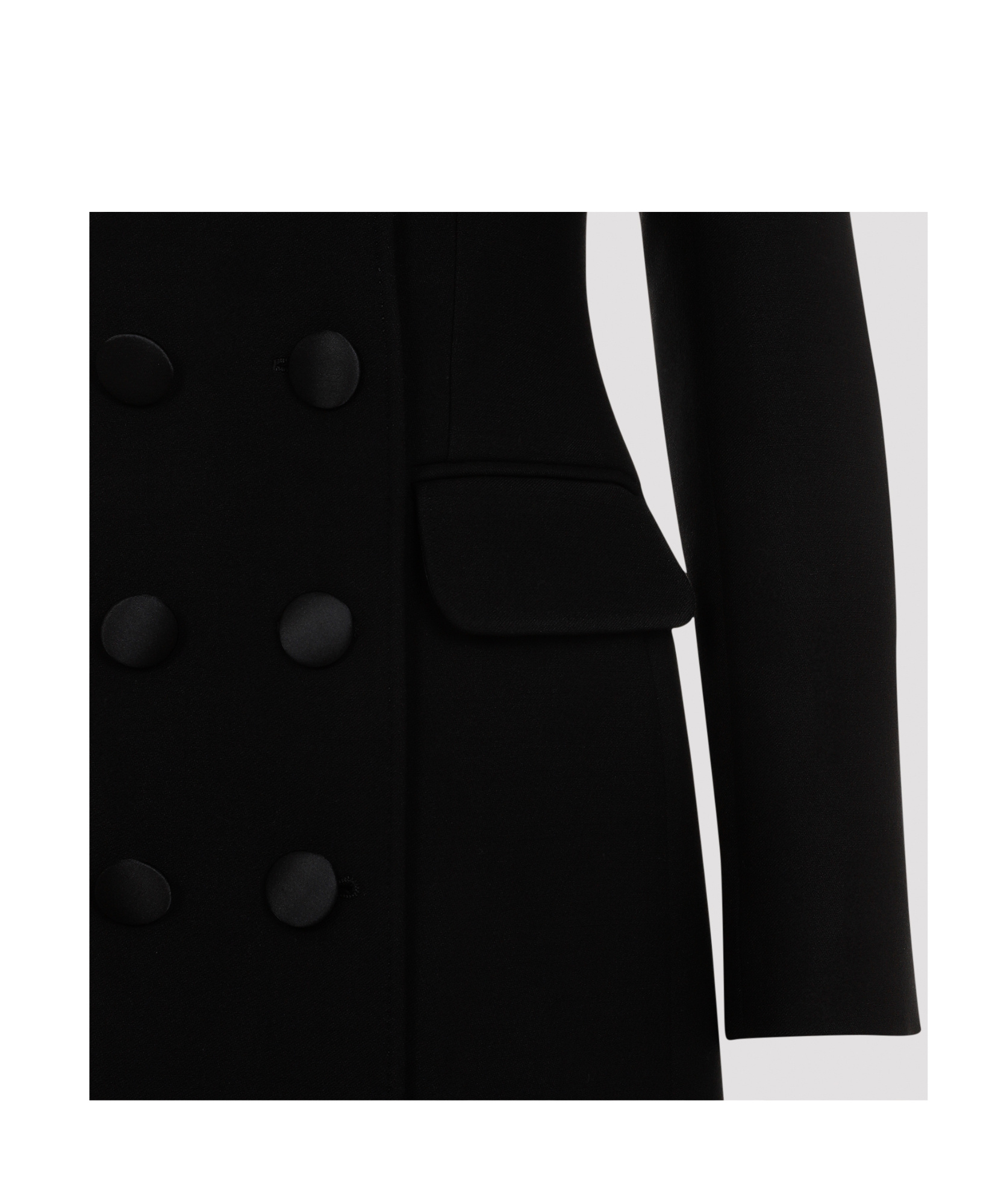 Dolce & Gabbana Double-breasted Blazer In Black