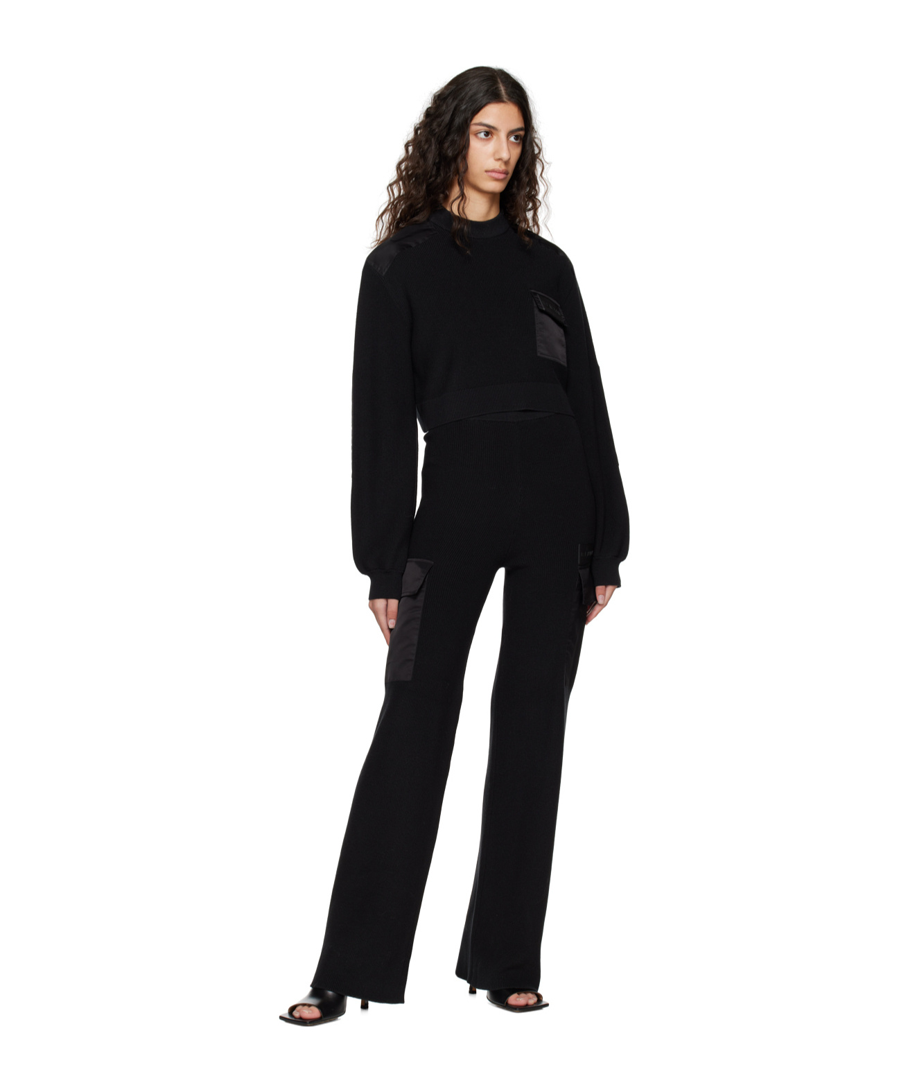Remain Birger Christensen Elastic Waistband Casual Pants In Black
