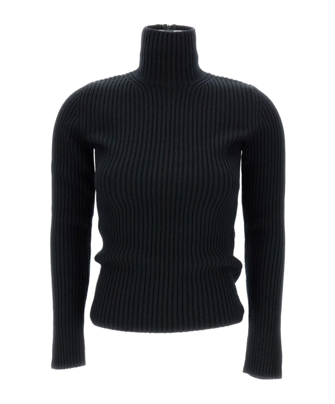 Max Mara Turtleneck Long-sleeved Sweater In Multi