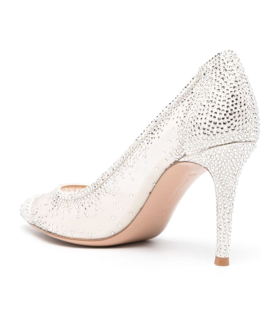 Gianvito Rossi Pointed High Heels In White