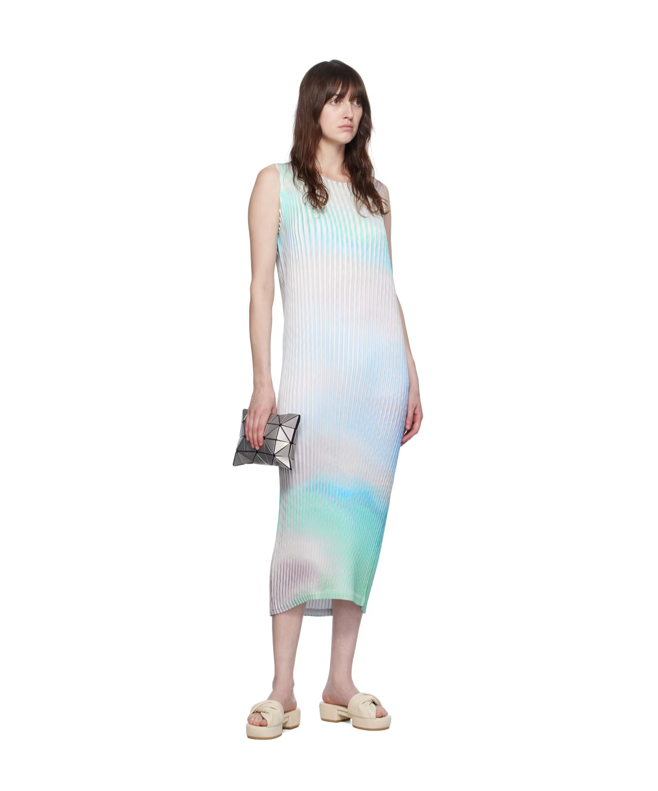 Bao Bao Issey Miyake Lucent Clutch In Gray