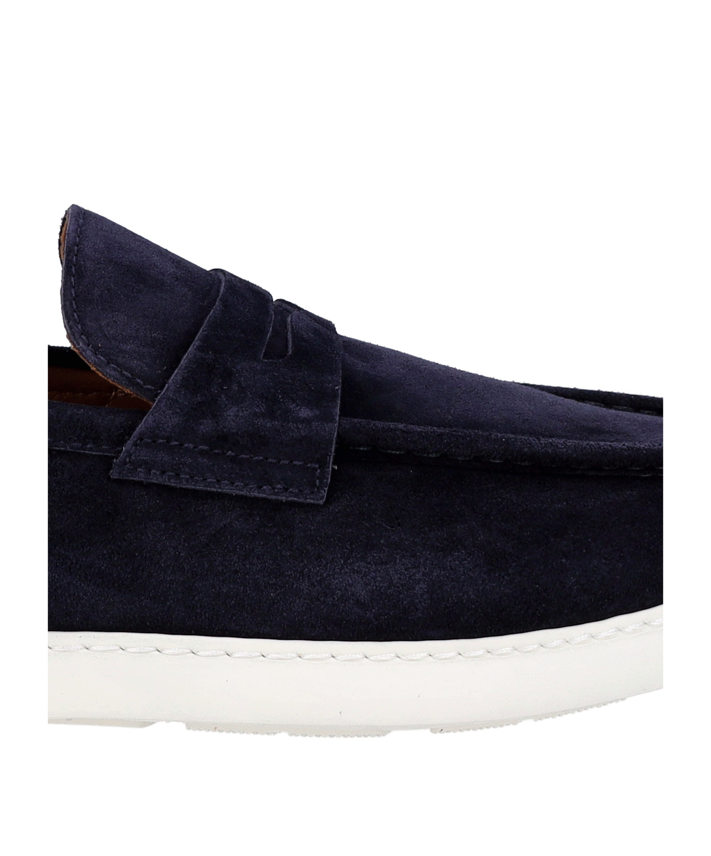 Doucal's Round Head Business Casual Shoes In Black
