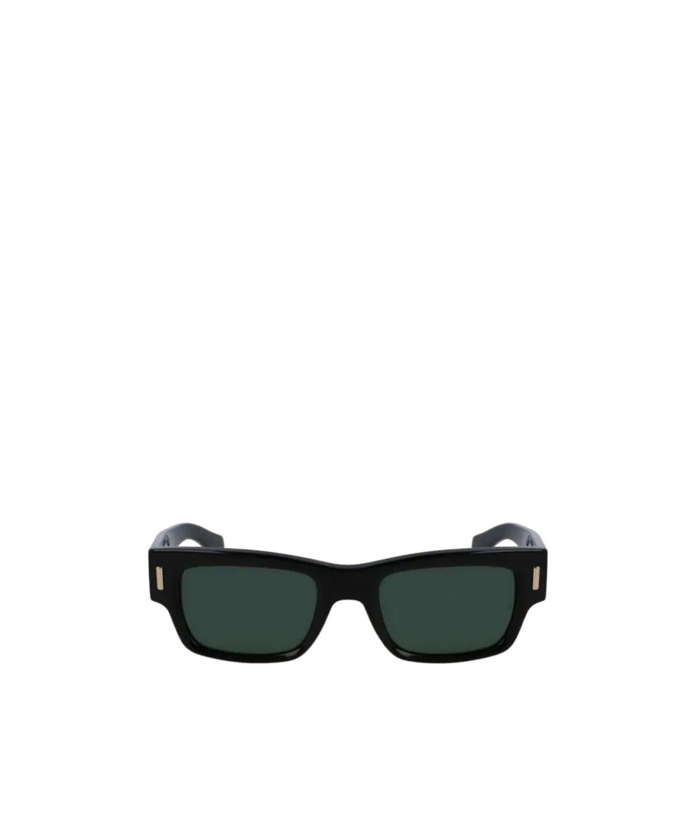 Ferragamo Rivets 53mm Rectangular Sunglasses In Black