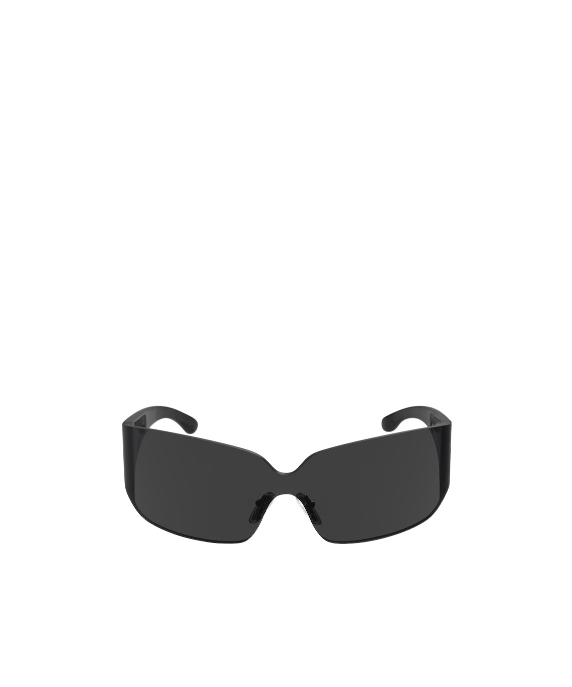 Balenciaga Mono Square Sunglasses  In Black