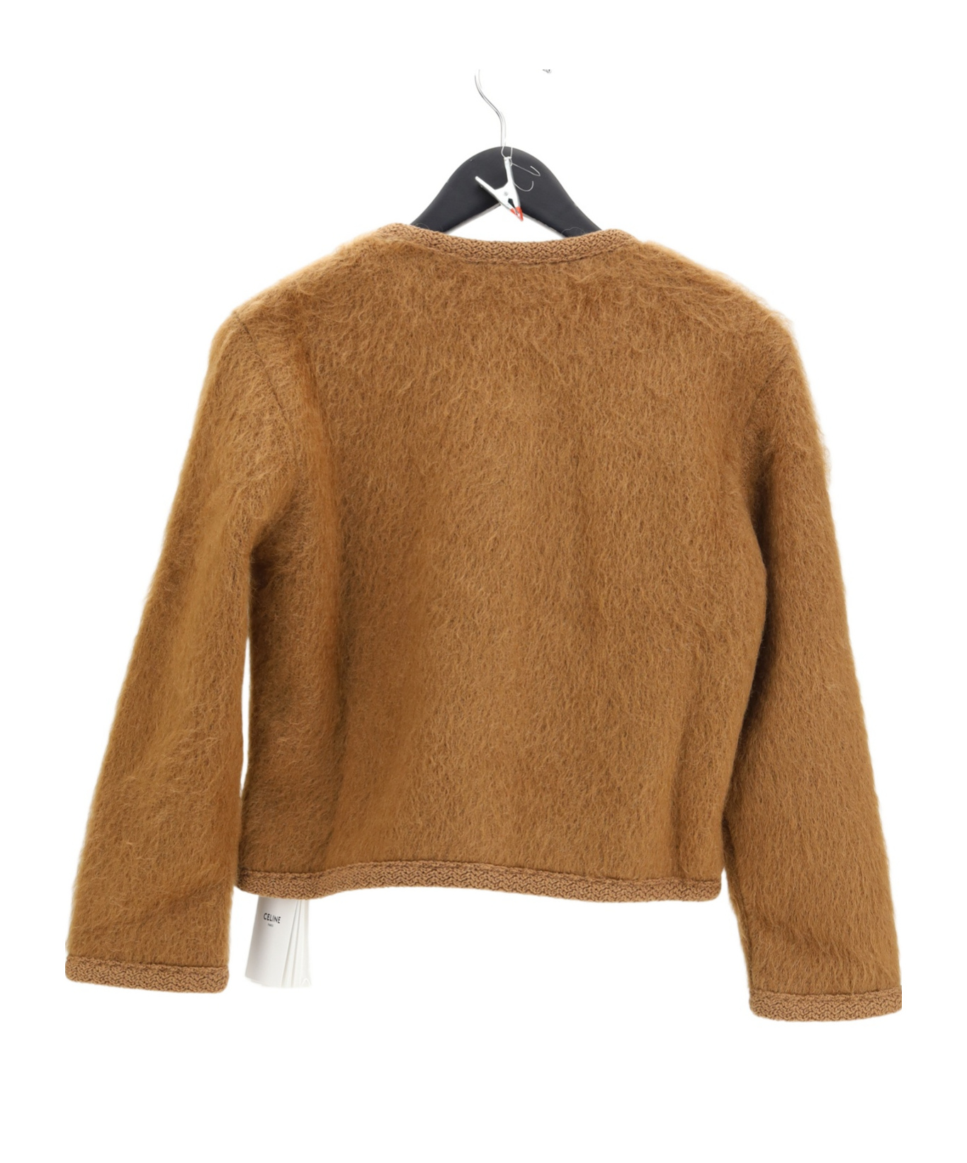 Celine Long-sleeved Jacket In Brown