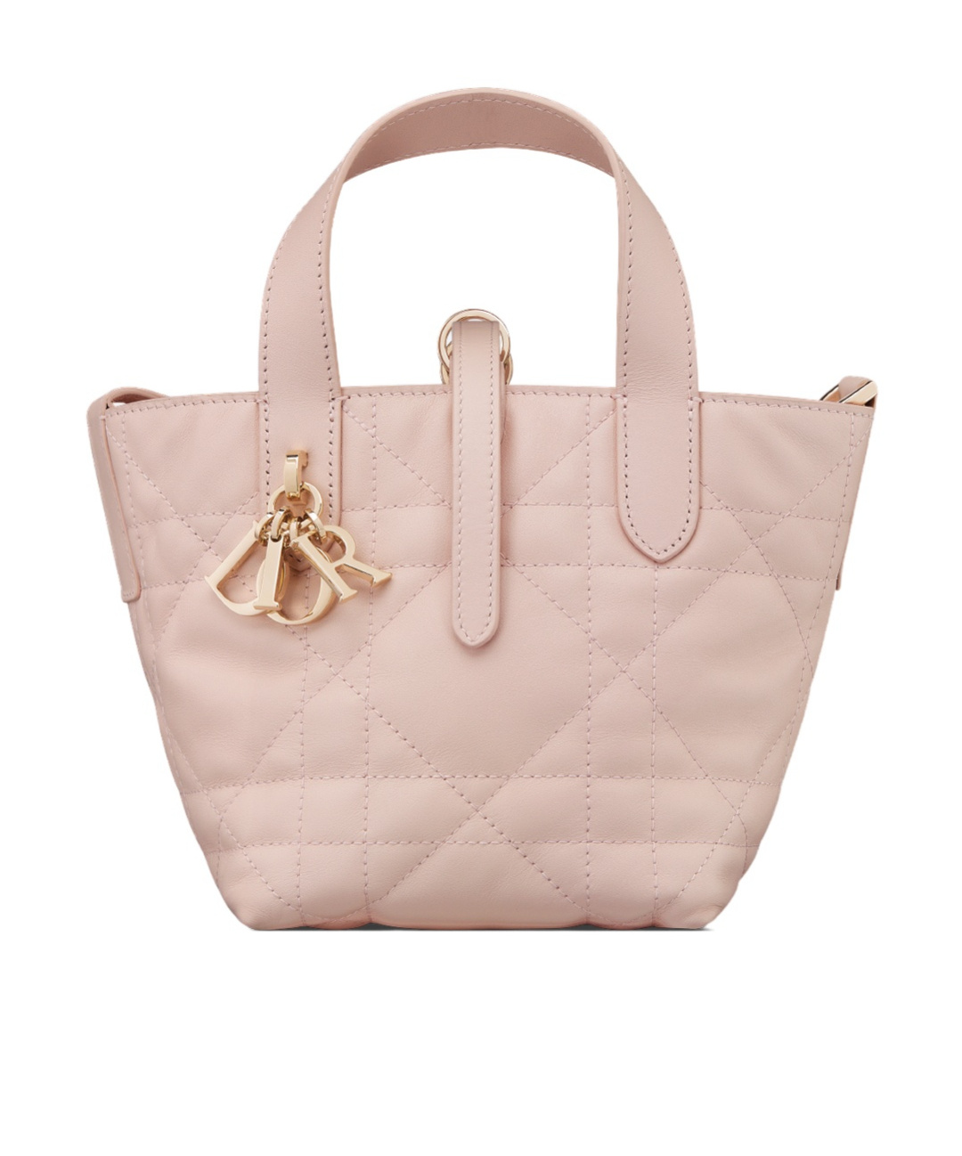 Dior Toujours Vertical Nano Tote Bag In Pink