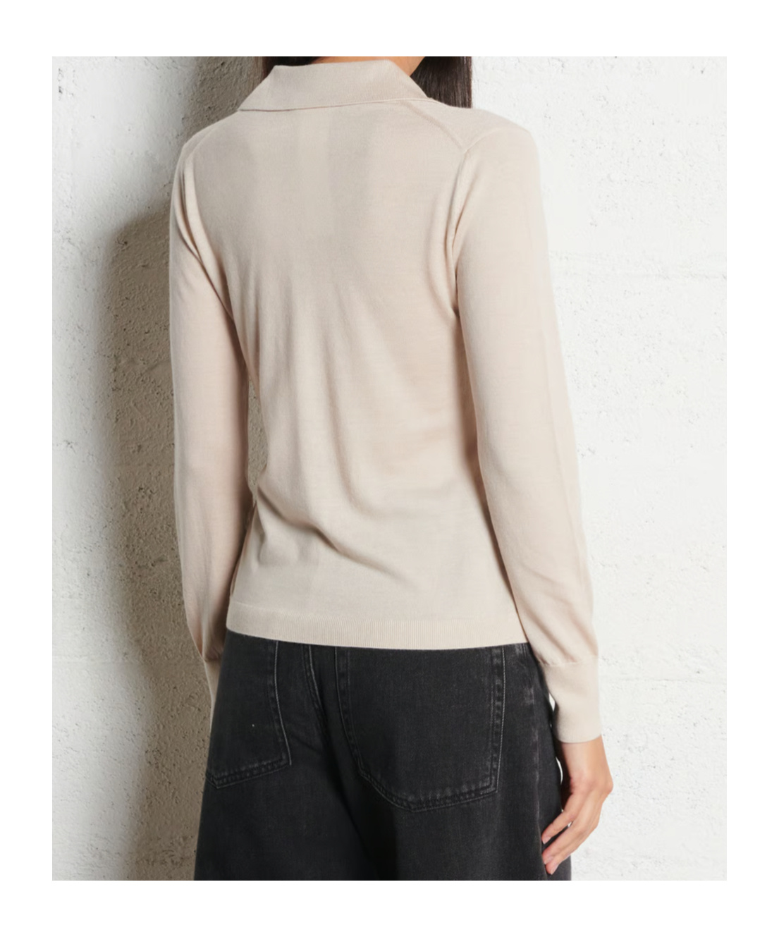 Weekend Max Mara Cappa Knitted Polo Shirt In Brown