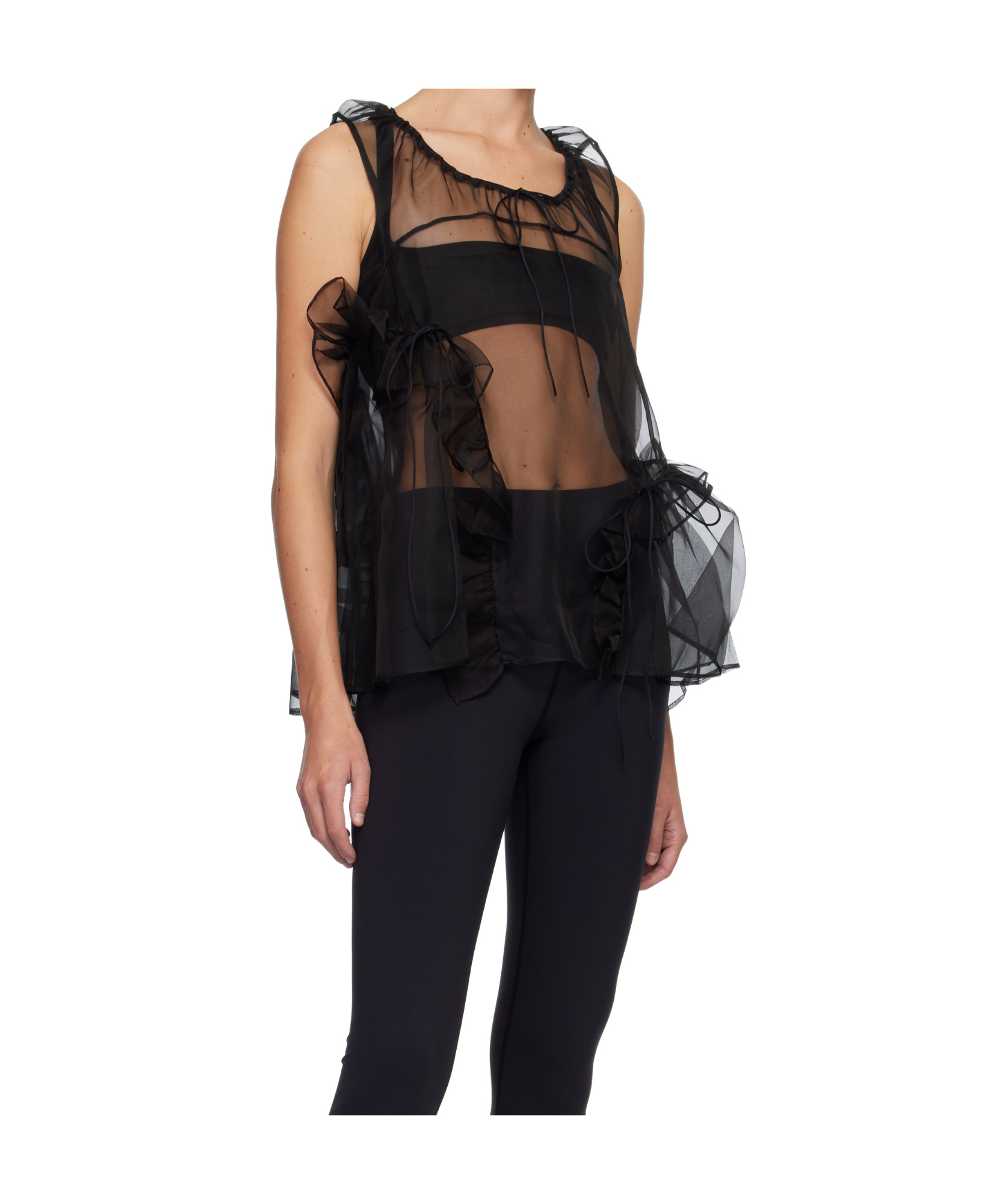 Cecilie Bahnsen Orsalina Top In Brown