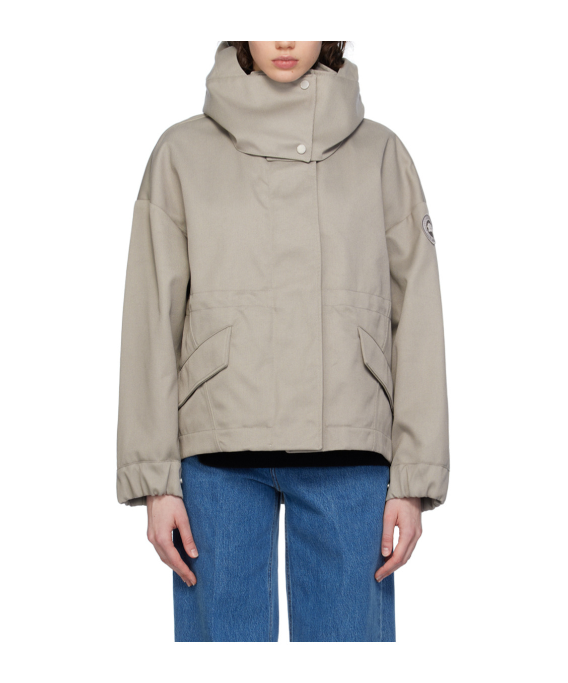 CANADA GOOSE OLIVINE ZIPPER CASUAL JACKET